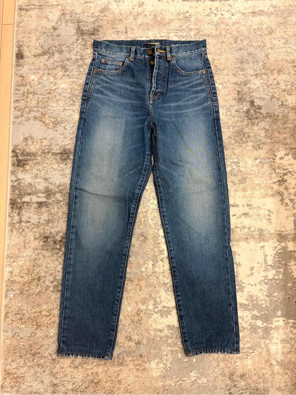 Saint Laurent Blue Denim Jeans